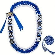ZLIXING Graduation Leis Class of 2025 Ribbon Money Lei Necklace Her Him Graduation Gifts Party Decorations Supplies Favors